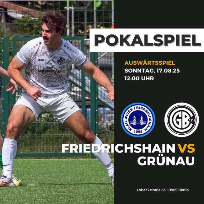 nächstes Spiel - 1. Pokalrunde / Foto: Torsten Schüler