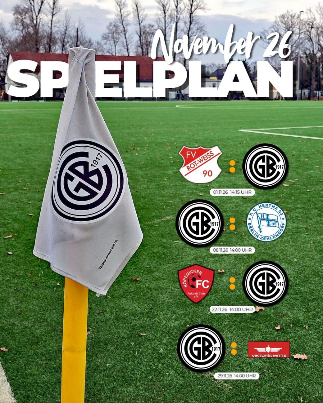 Spielplan November